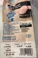 Mängden socker i Veritable andouille de Guémené