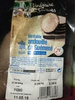 Mängden socker i veritable andouille de Guémené