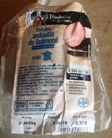 Mängden socker i Andouille de Guémené