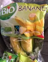 Mängden socker i Bananes bio