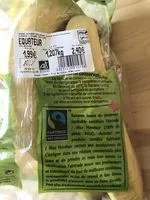 Mängden socker i Bananes bio