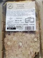 Mängden socker i Terrine de lapin aux noisettes