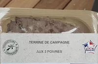 Mängden socker i Terrine de Campagne aux 3 poivres