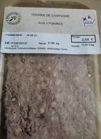 Mängden socker i Terrine de campagne aux 3 poivres