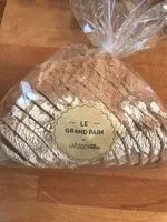 Mängden socker i Le grand pain tranche