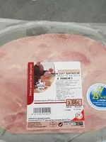 Mängden socker i Jambon cuit superieur