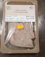 Mängden socker i Rillettes du Mans