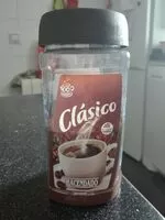 Mängden socker i Cafe clasico