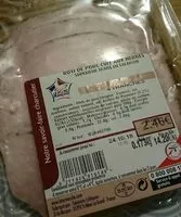 Mängden socker i Rôti de porc cuit aux herbes