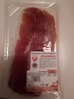 Mängden socker i Jambon d'Auvergne