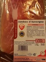 Mängden socker i Jambon d'Auvergne
