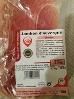 Mängden socker i Jambon d'Auvergne