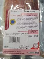 Mängden socker i Jambon Serrano