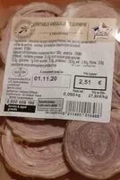 Mängden socker i Andouille de guemene