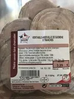 Mängden socker i Andouille de Guemene
