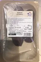 Mängden socker i Boudin noir aux oignons x2