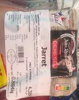 Mängden socker i Jarret demi-sel