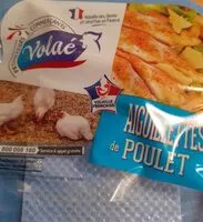 Mängden socker i Aiguillettes de poulet jaune