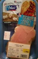 Mängden socker i Escalope de poulet extra fine