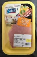 Mängden socker i Escalope de dinde