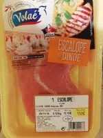 Mängden socker i Escalope de dinde