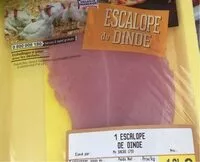 Mängden socker i Escalope de Dinde