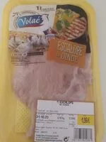 Mängden socker i Escaloope de dinde