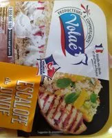 Mängden socker i Escalope de dinde