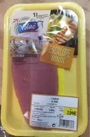 Mängden socker i Escalope de dinde volaé