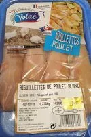 Mängden socker i Aiguillettes de poulet