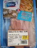 Mängden socker i Aiguillettes de poulet blanc