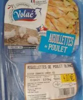 Mängden socker i Aiguillettes de poulet volaé