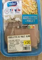 Mängden socker i Aiguillettes de poulet blanc