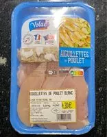 Mängden socker i Aiguillettes de poulet blanc