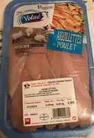 Mängden socker i Aiguillettes de poulet