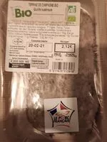 Mängden socker i Terrine de campagne bio