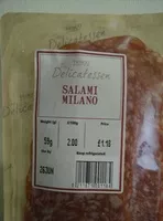 Mängden socker i Salami Milano