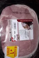 Mängden socker i Jambon le torchonay