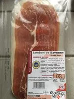 Mängden socker i Jambon de Bayonne