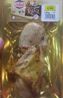 Mängden socker i Filets de poulet rotis