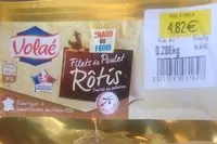 Mängden socker i Filets de poulet rotis