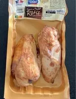 Mängden socker i Filets de poulet rotis