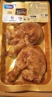 Mängden socker i Cuisses de poulet rôties