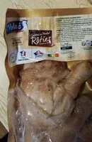 Mängden socker i Cuisses de poulet roties