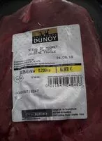 Mängden socker i Steak de magret canard