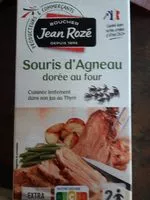 Mängden socker i Souris d'agneau dorée au four