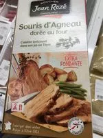 Mängden socker i Souris agneau