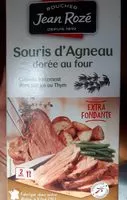 Mängden socker i Souris d'agneau dorée au four