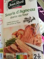 Mängden socker i Souris d'agneau dorée au four