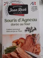 Mängden socker i Souris d'agneau dorée au four